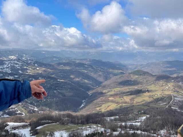 U daljini Bajina Bašta.