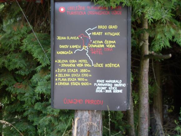 Mapa staza